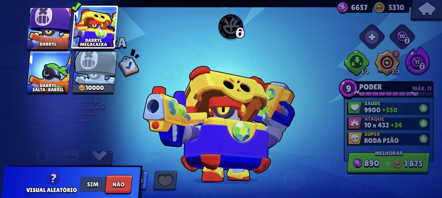 Conta brawl stars desde o lançamento 42k troféus aceito propostas