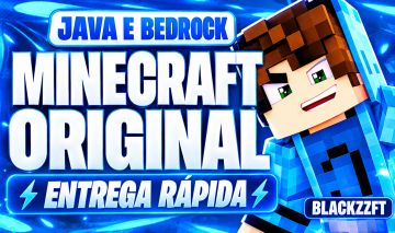 MINECRAFT JAVA + BEDROCK ORIGINAL | ENTREGA RÁPIDA | MELHOR PREÇO DA PLATAFORMA