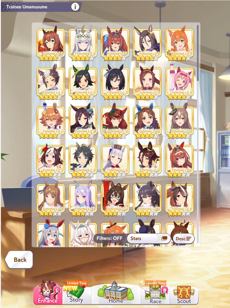 Conta Umamusume Global Rank S4 256kk Power Competitivo e Pronta pra Meta!