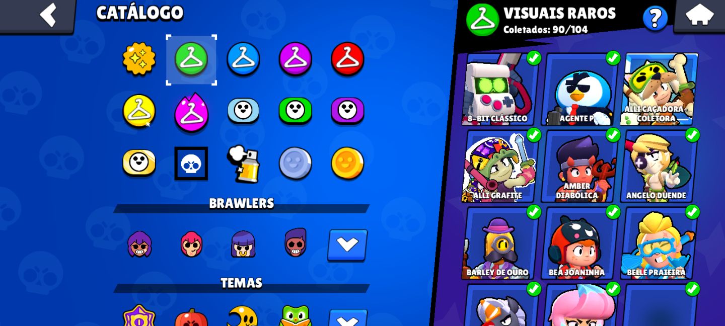 Conta Brawl Stars Completa Skins e Conteúdos Exclus