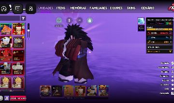 (CONTA COM ESCANOR E MADARA MONARCA E BROOK MONARC+200rr)Anime Vanguards meta