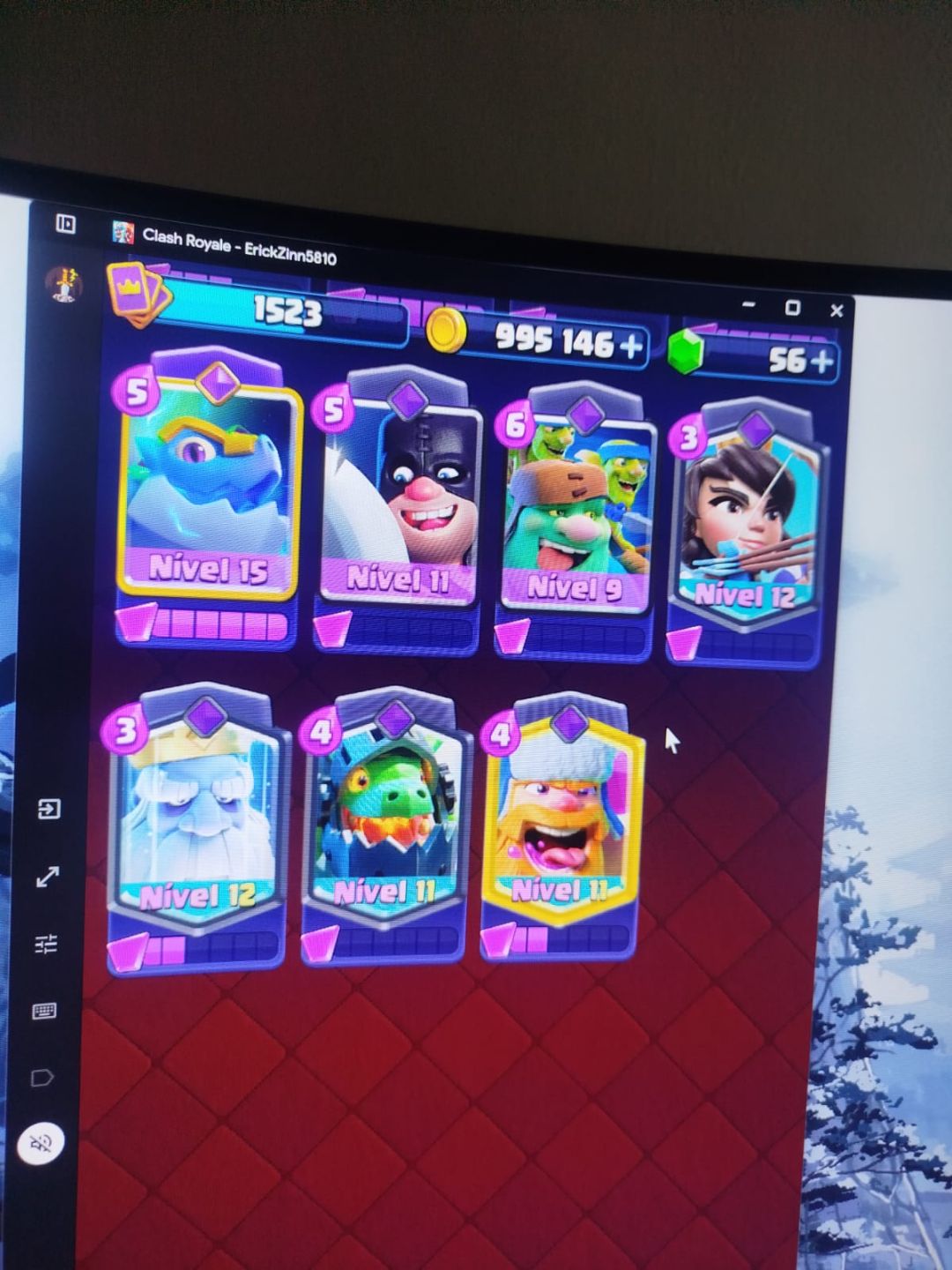 : CONTA DE CLASH ROYALE COM CRL 2024 COM 17 WINS