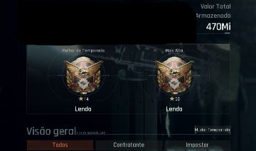 CONTA TOP ARENA BREAKOUT 470M STASH