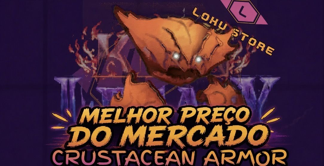 CRAB ARMOR!! Melhor preço do mercado