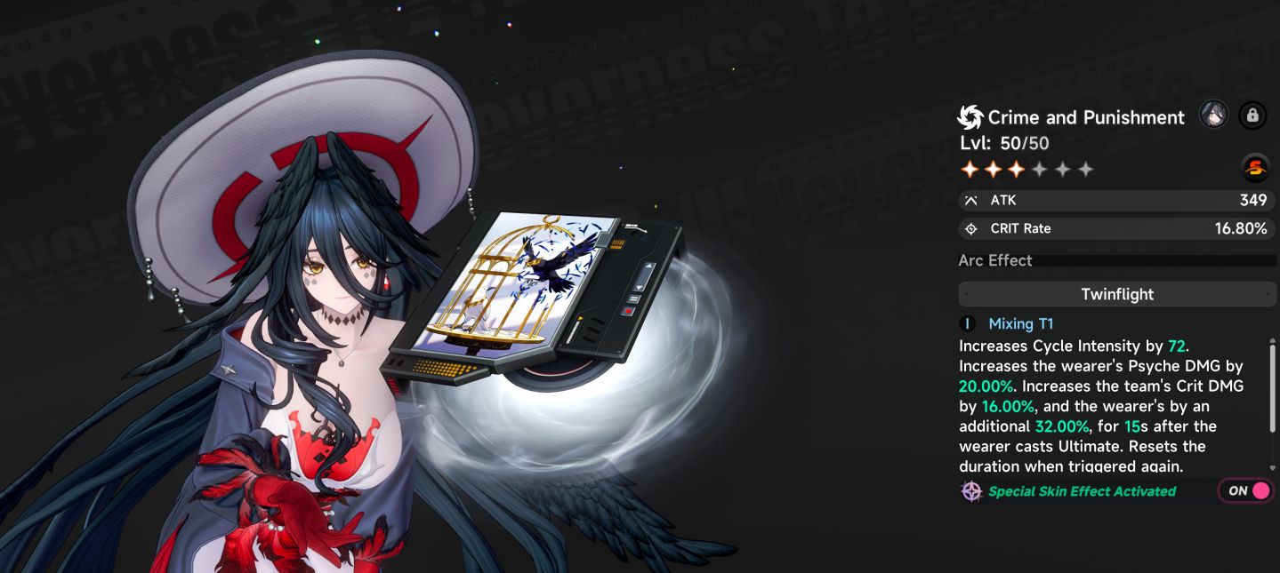Black Bird A5 + SKIN + Arma Assinatura + Daffodill + Hator + Baicang