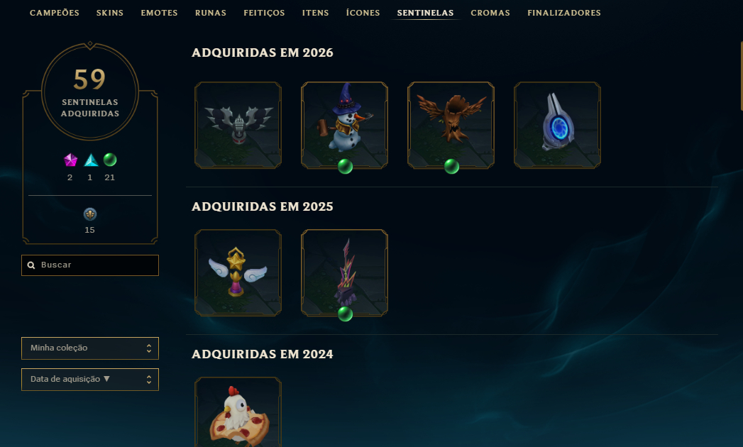 FULL ACESSO - 437 SKINS - TODOS CAMPEÕES - LEVEL 762- 17 MIL ESSENCIA AZUL