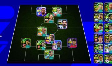FULL BRAVA DE EFOOTBAL COM SUAREZ, BLITZ, AGUERO BLITZ, E 3183 de força