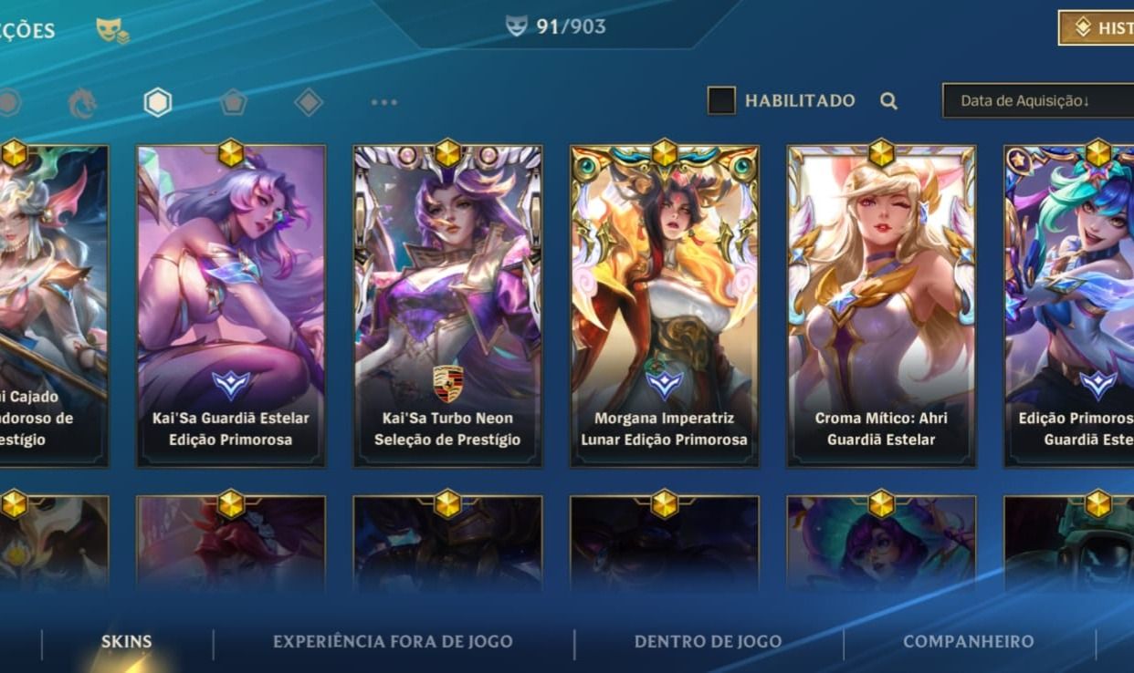Kaisa Porsche, Mf profundezas e muitas skins, pra sair logo