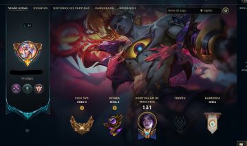 CONTA LOL MUITAS SKINS - VIEGO SOUL FIGHTER MORGANA PRESTIGIO SETT FLORESCER LUX