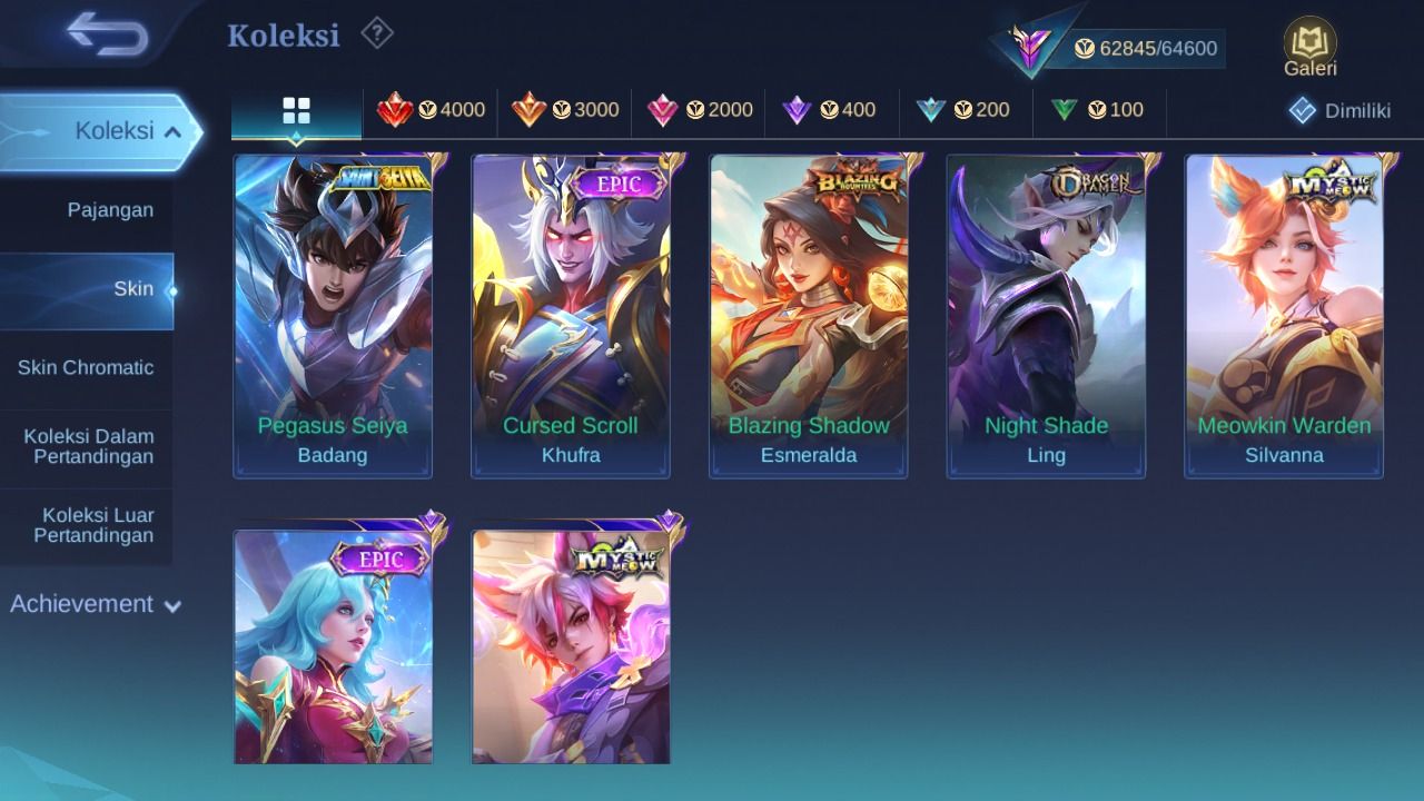 303 SKINS - FULL EMBLEMAS - FULL HEROIS