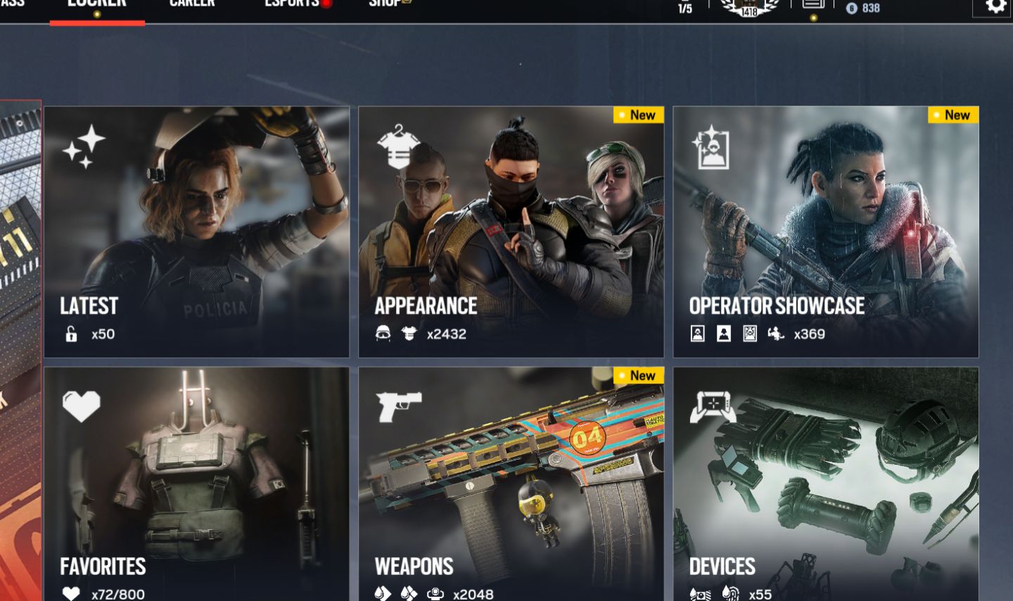 R6 ACCOUNT 12x CHAMPION, LEVEL 1418 FULL ACESS