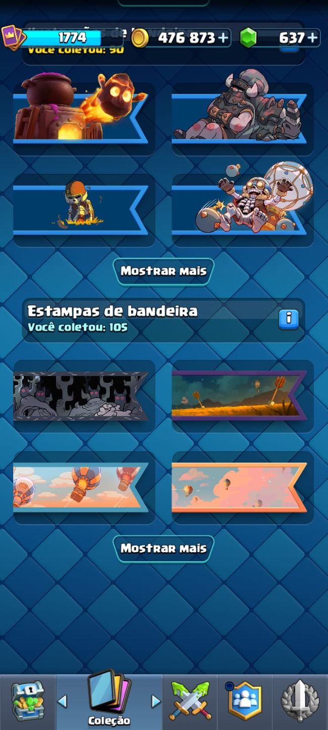 CONTA CLASH ROYALE COMPLETA À VENDA CONTA VETERANA + MUITAS CARTAS!