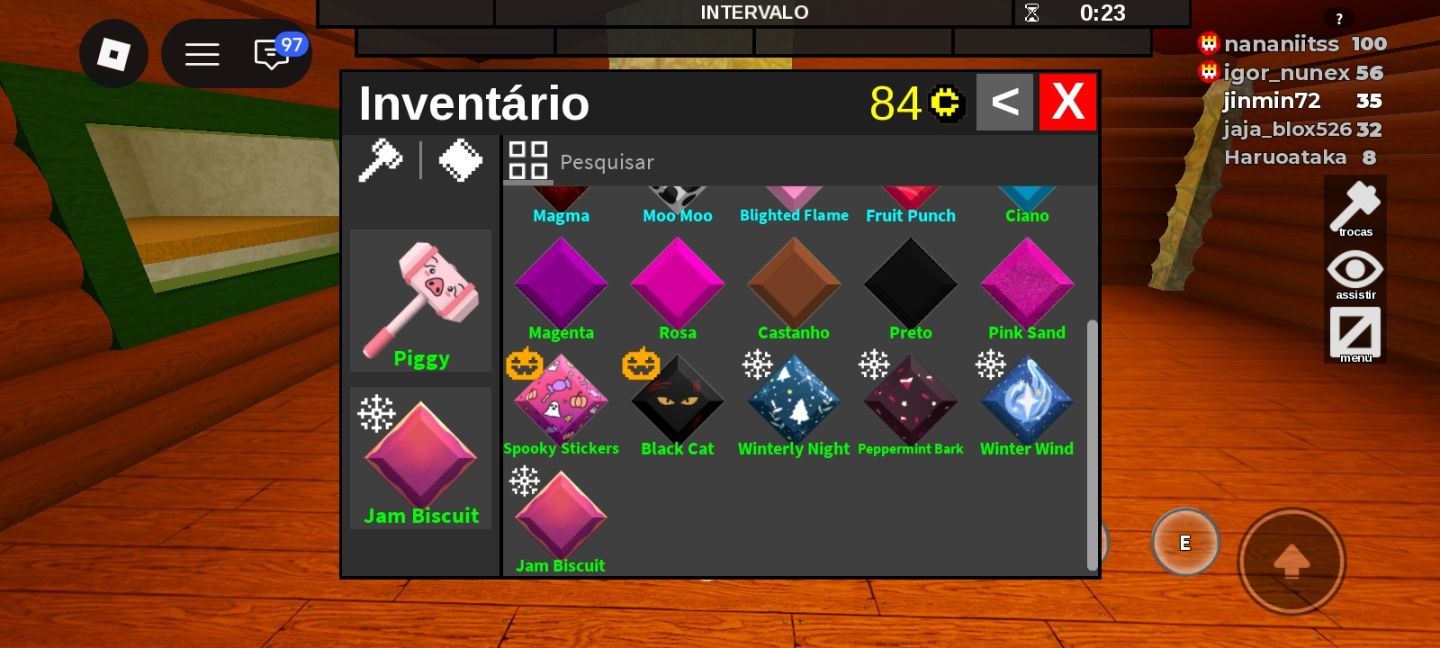 CONTA FEMININA DE ROBLOX COMPLETA