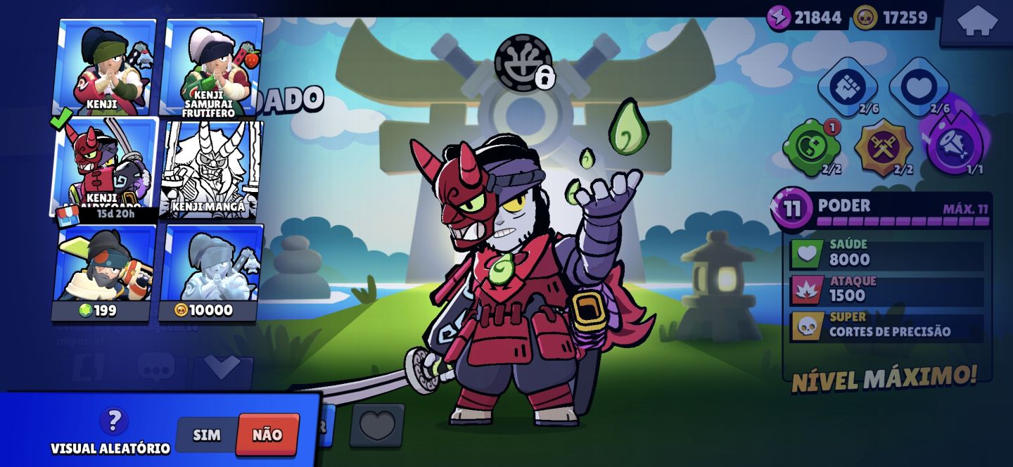 [PRA HOJE] CONTA BRAWL UPADA/SKINS RARAS, 60K, 102 BRAWLERS, CONTA MUITO ANTIGA