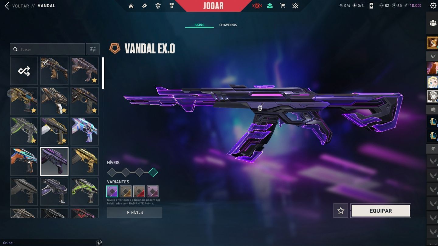 CONTA COM + DE 30 SKINS COMPRADAS - ARCANE, RGX, NOCTURNUM.