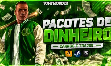 GTA 5 ONLINE - PACOTES DE DINHEIRO E DESBLOQUEIO (PROMO)