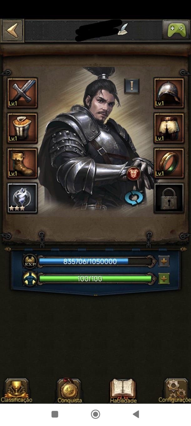 CONTA DE CLASH OF KINGS CASTELO 20 COM 22K DE GOLD
