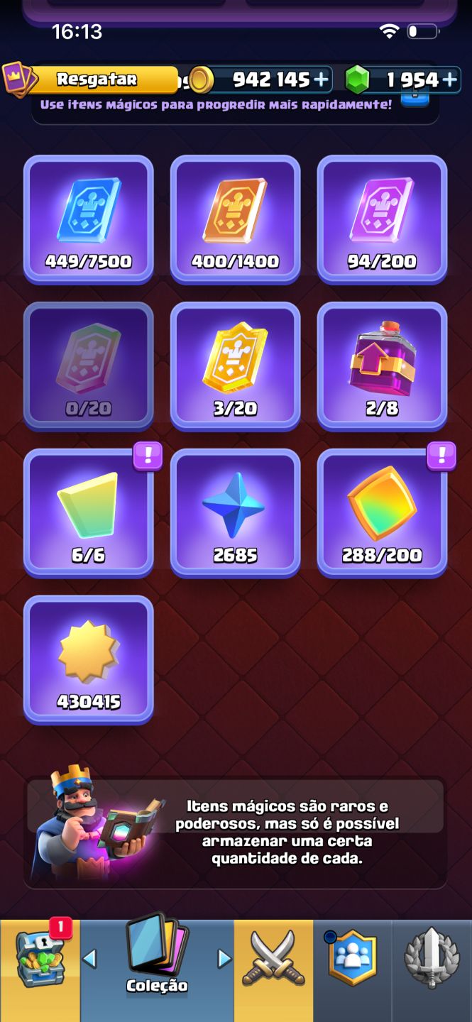 Conta Clash Royale Profissional muito Rara