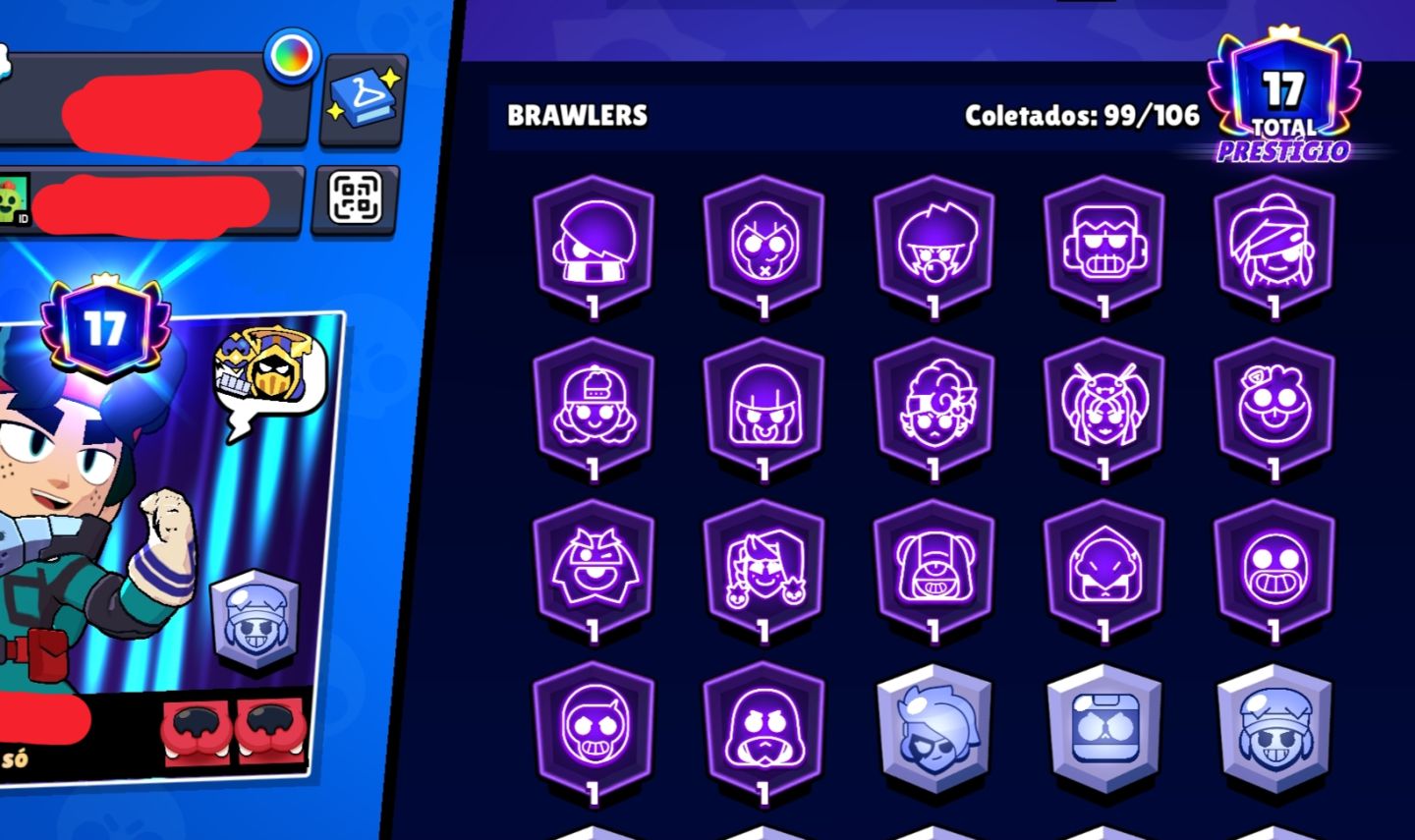 Conta de brawl stars com mais de 30k de troféus