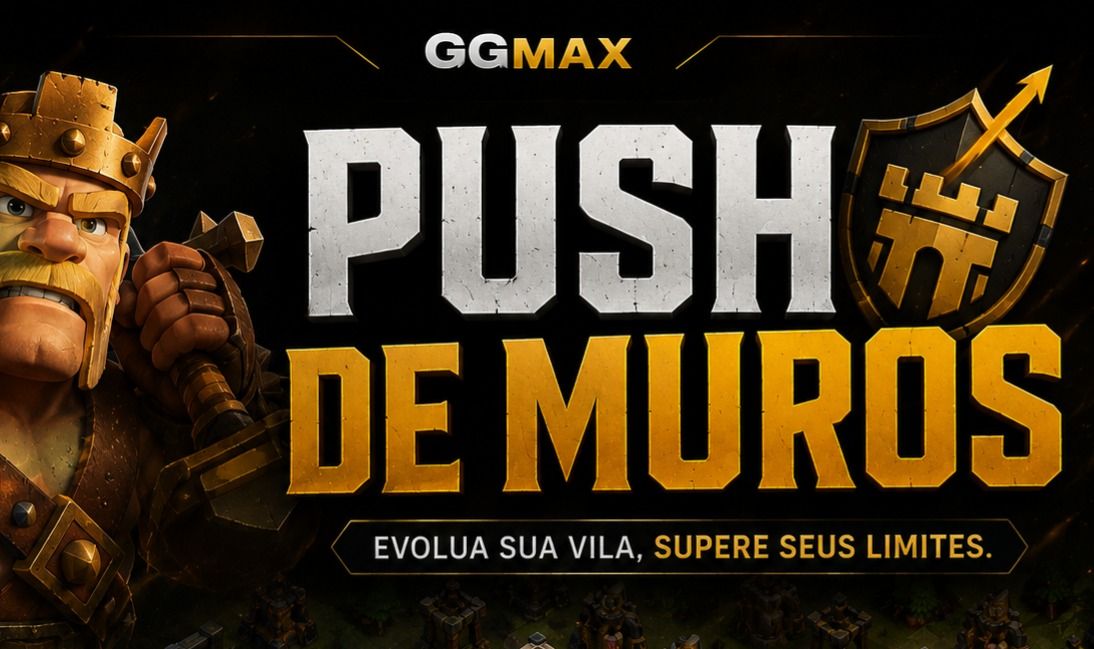 PUSH DE MUROS (UP DE MUROS CLASH OF CLANS) MÉTODO MANUAL ( MEGA PROMOÇÃO)