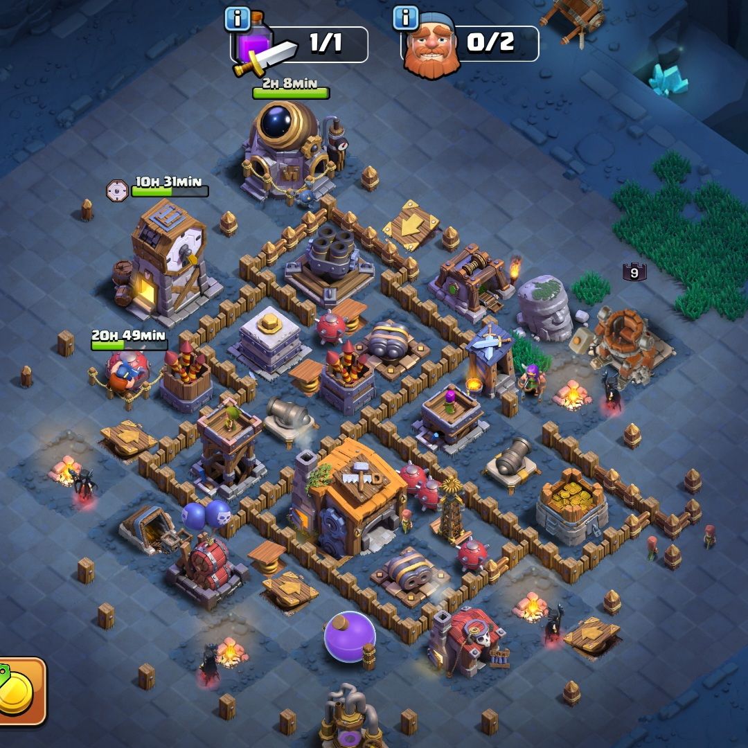 Clash Of Clans CV 11+ 5 Master Builder 2026
