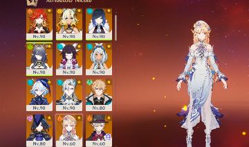 CONTA AR58 COM NICOLE - GENSHIN IMPACT