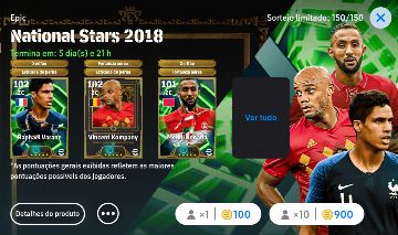 National Stars 2018