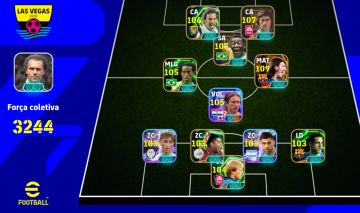 Conta Efootball 3244 Messi 110 Pele 108 Delpiero 107 Guerd Muller 108