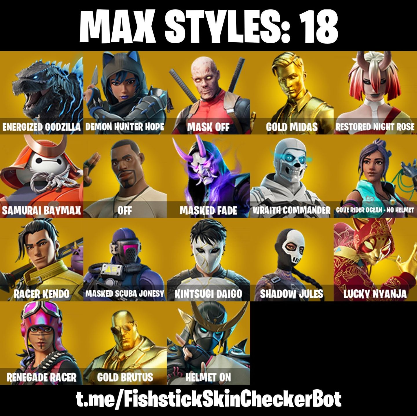 Conta Fortnite com Gold Midas | Gold Brutus | Explorer Emilie e 50 Skins