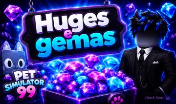 !MUITO BARATO! HUGES, TITANICS E GEMAS - PET SIMULATOR 99!