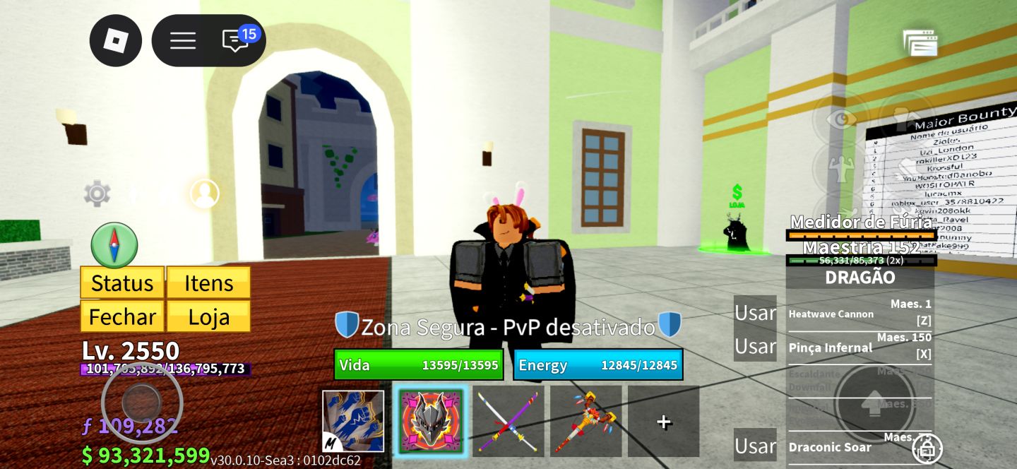 Conta blox frutos 2550