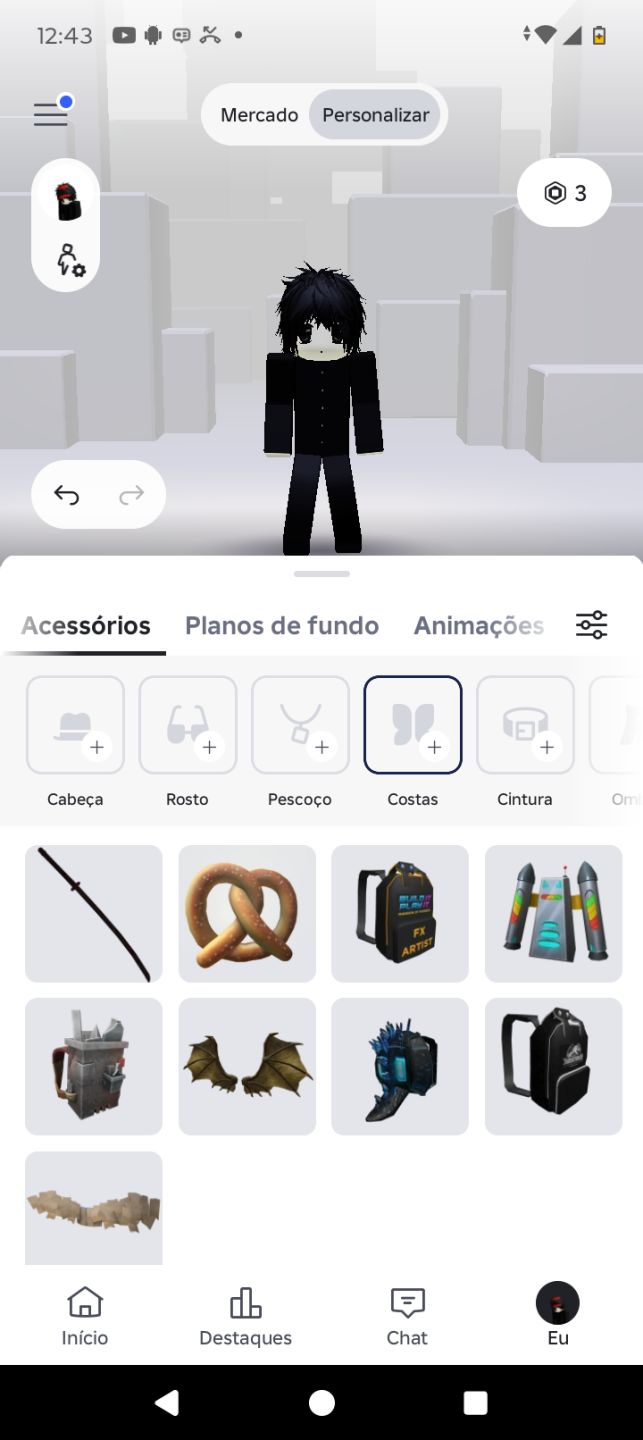 Conta de brookhaven com 10k de robux gastos