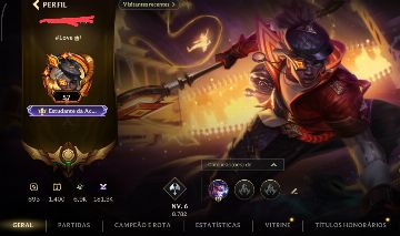 CONTA COM SKINS ANTIGA DO PASSE