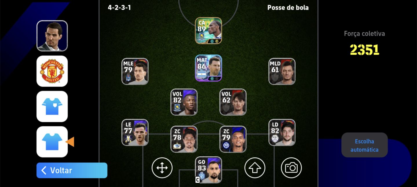 CONTAS COM ÉPICOS PAGOS NO EFOOTBALL MOBILE