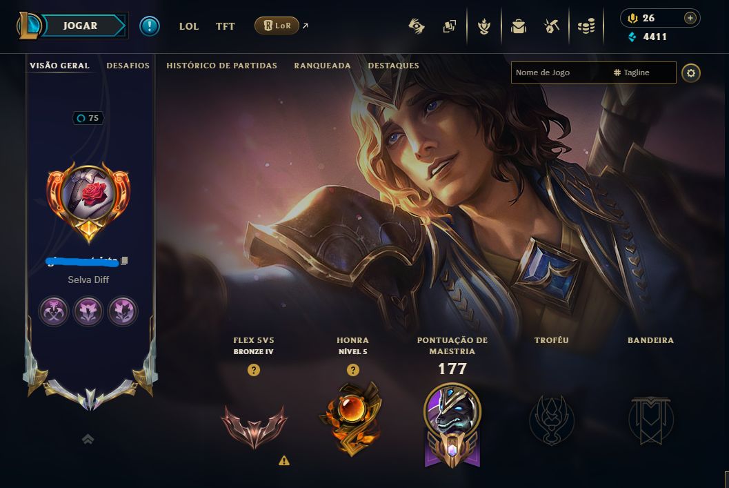 CONTA LOL + VALORANT | SKINS RARAS (ACEITO PROPOSTAS)