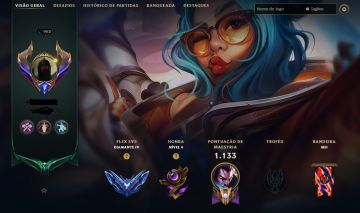 CONTA TOP DE LEAGUE OF LEGENDS À VENDA ESMERALDA/DIAMANTE - 232 skins