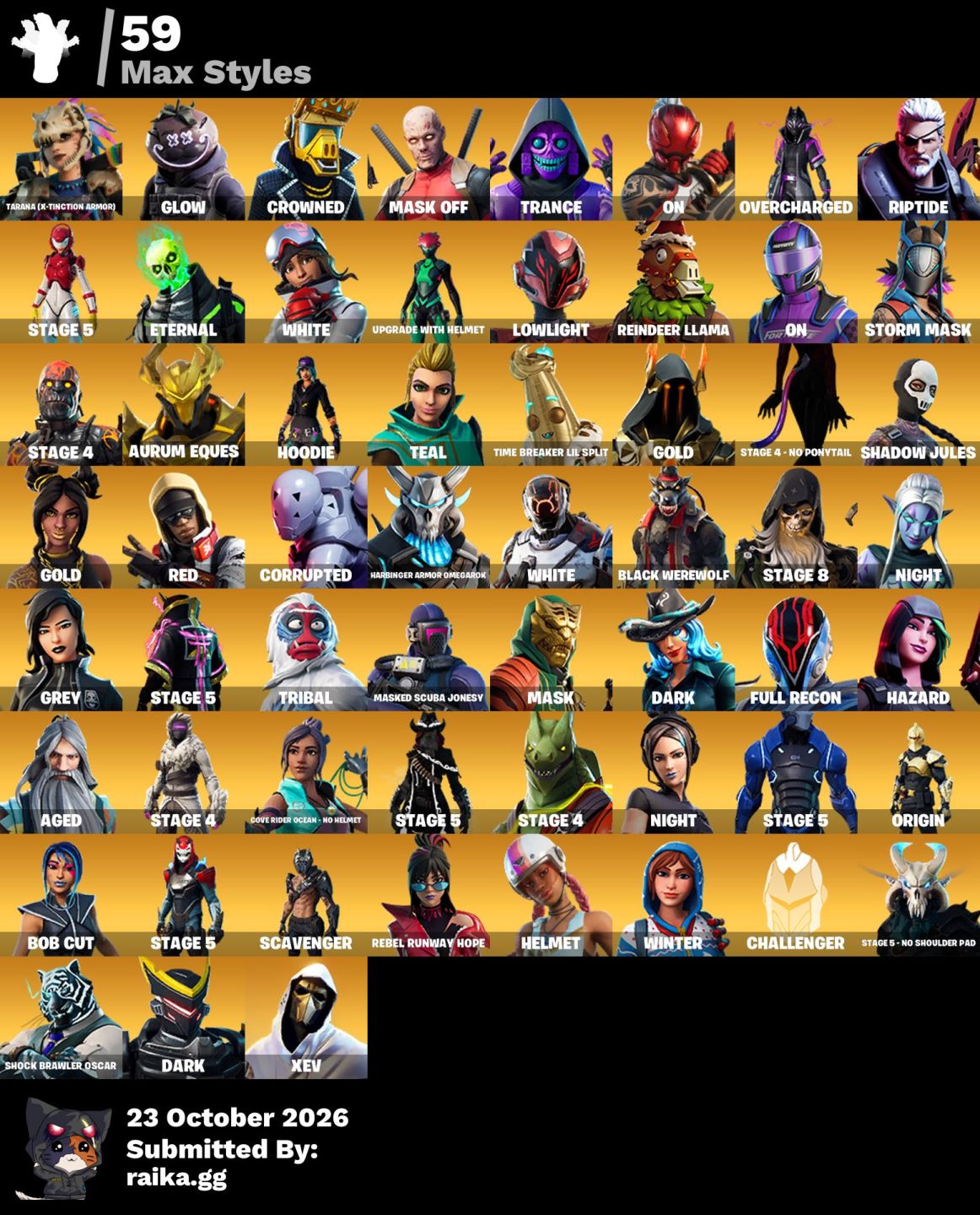 179 SKINS | STW FUNDADOR + PASSE OG S4 S5 S6 S7 S8 S9 S10