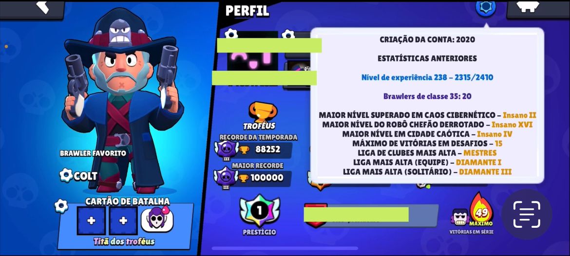 Brawl Stars ELO JOB > Mestre, Trofeus,Prestigios e mais!