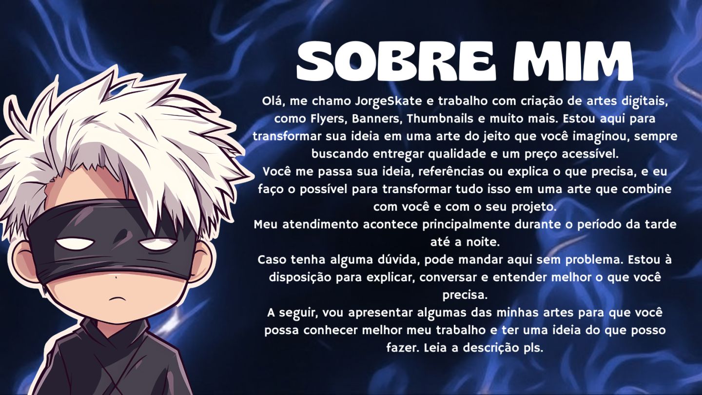FAÇO DESIGNER NO PREÇO!!! [LOGO, BANNER, THUMB, ETC!]