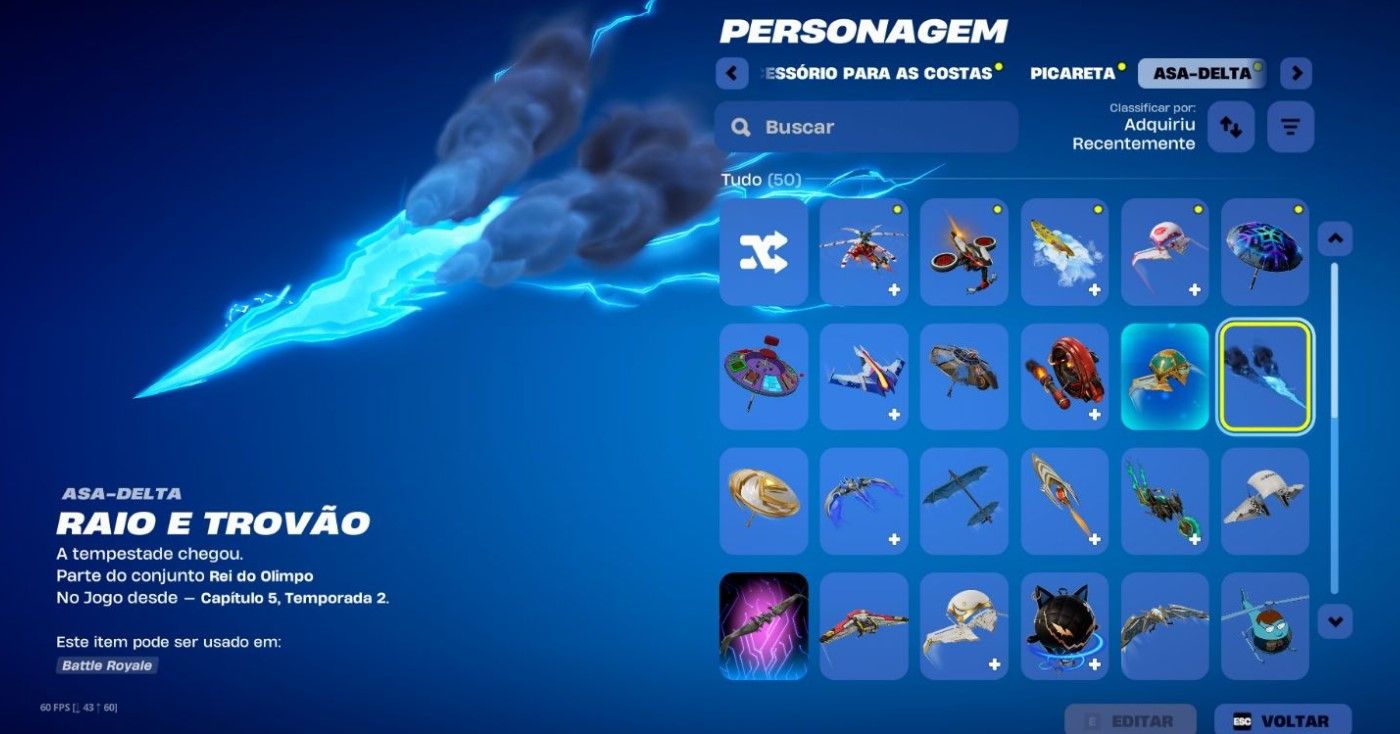 CONTAS DE FORTINITE COM 53 SKINS MUITO BOA 100 VBUCKS
