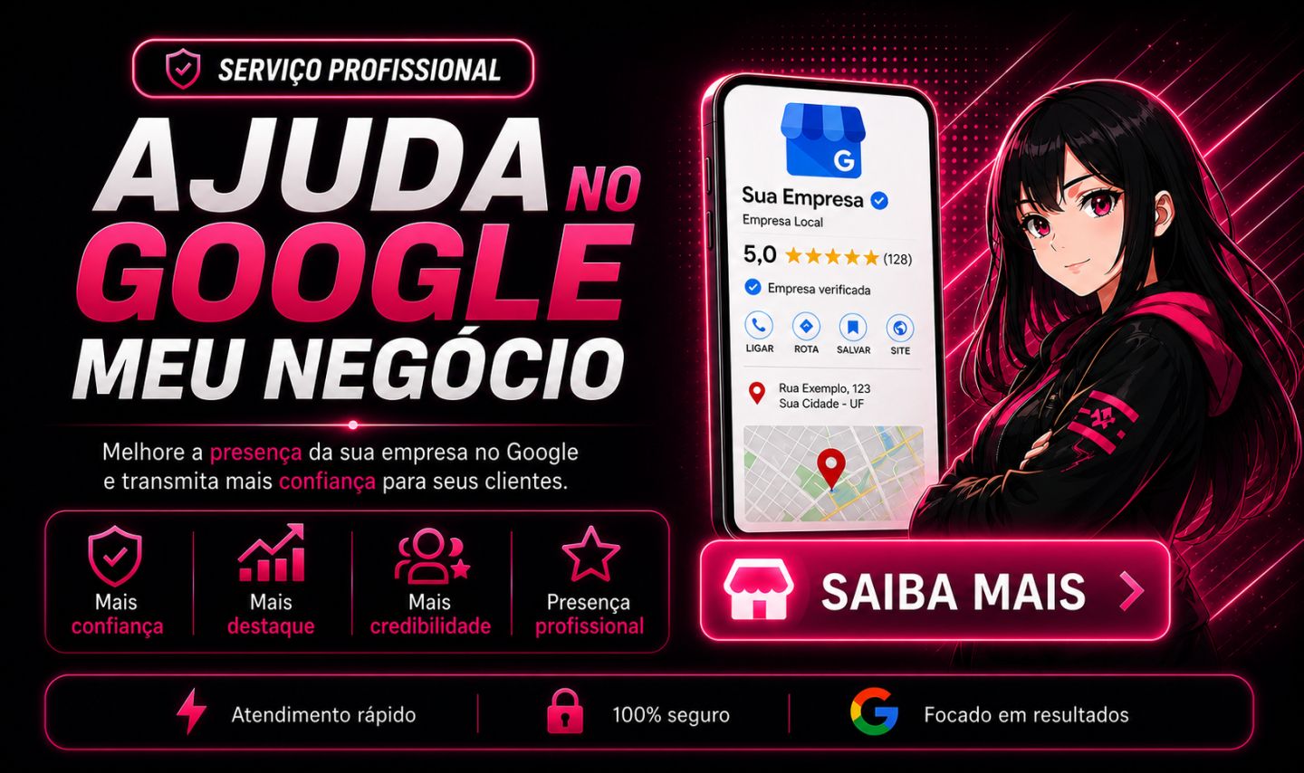 Avaliações Google Meu Negócio