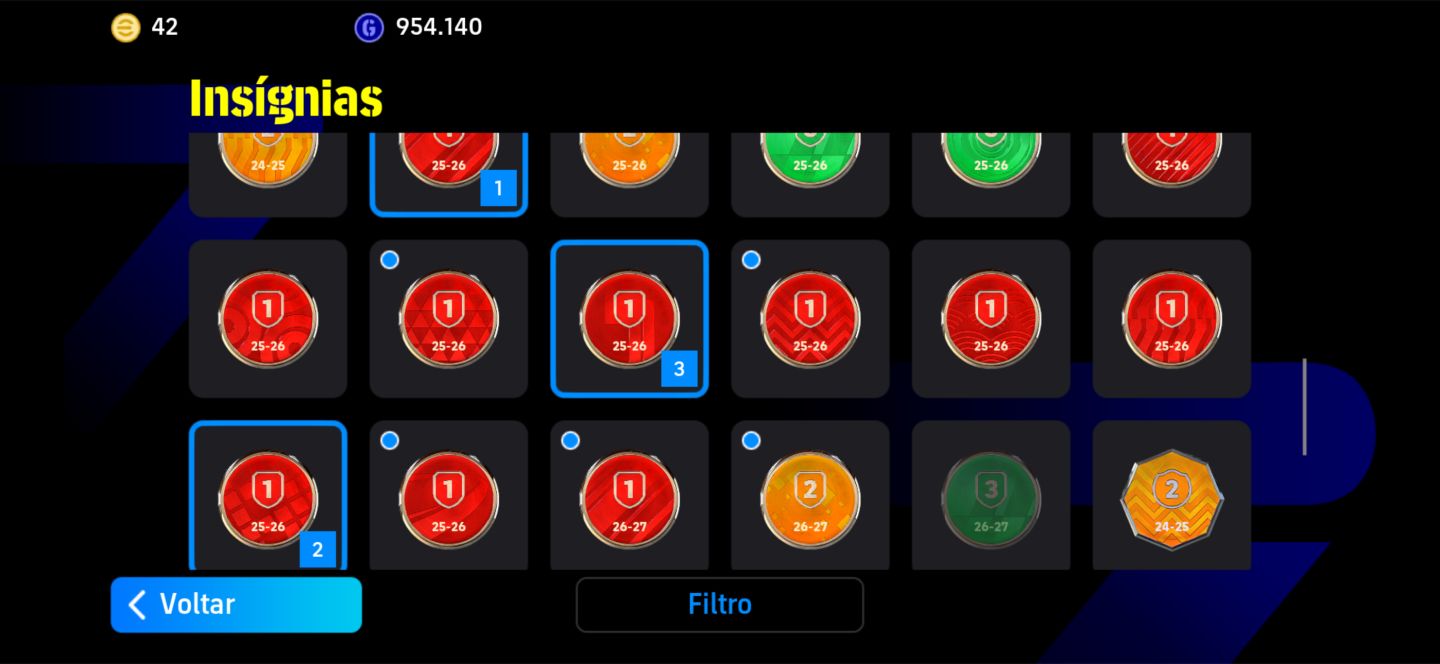 CONTA FULL EFOOTBALL! Terceiro banco ótima totalmente limpa de tudo !!