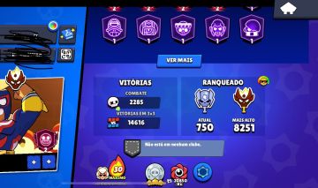 CONTA DE BRAWL STARS COM MESTRE A VENDA