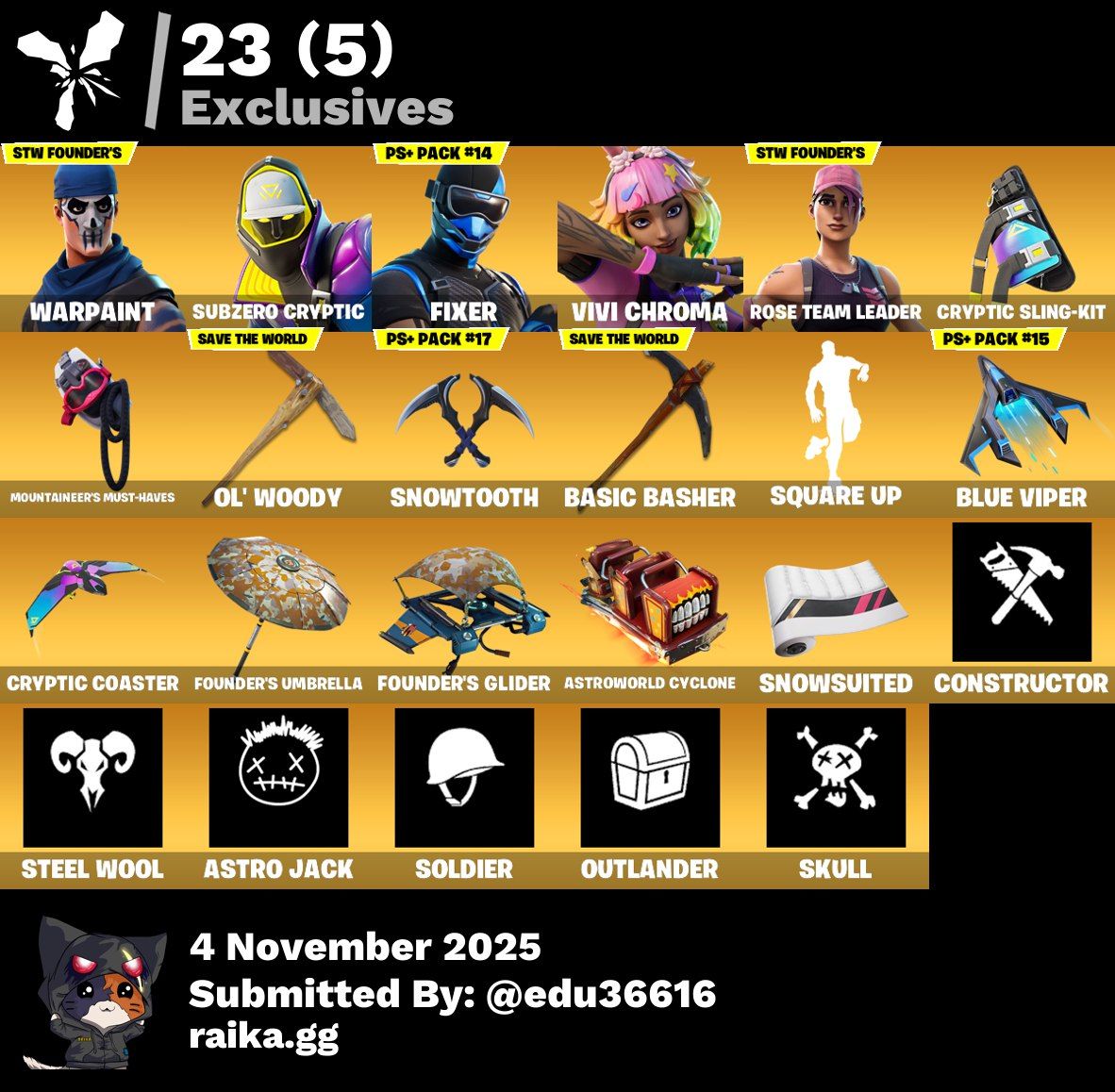 Conta Fortnite 84 skins | Goku | Son Gohan | Peter Griffin | 2450 VB