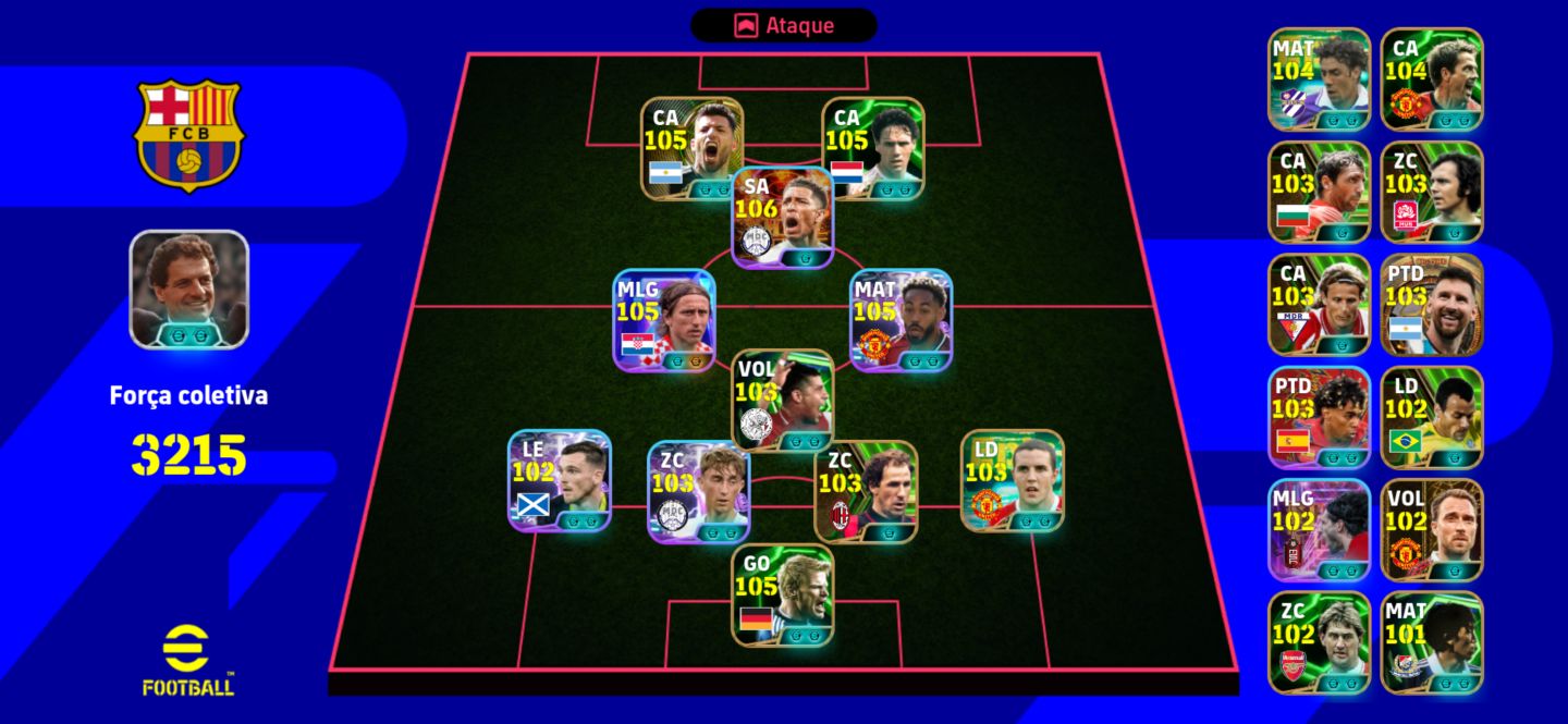 PARA SAIR LOGO!!! CONTA EFOOTBALL MUTO UPADA COM 1290 MOEDAS NO IPHONE