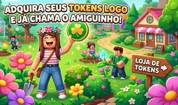 1K TOKENS GROW A GARDEN | TOKENS A PREÇO DE BANANA | APROVEITE ANTES QUE ACABE!!