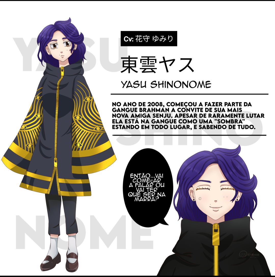 FAÇO SUA OC NO ESTILO TOKYO REVENGERS!