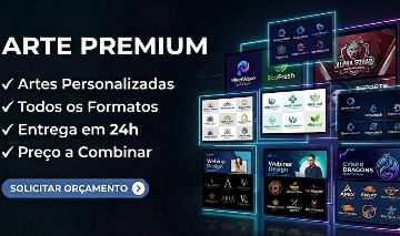 Arte premium pra você! Logo, banner, post e mais. 24h ou menos 7 dias garantia!