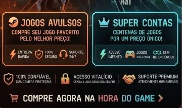 CONTA STEAM +1500 JOGOS | PC STEAM OFFLINE | ENTREGA AUTOMÁTICA