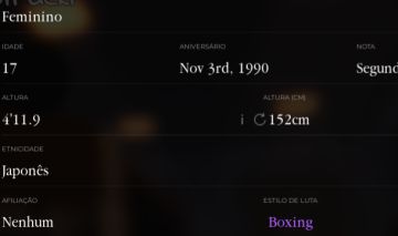 Conta Gakuran 152 metros, boxing e japones